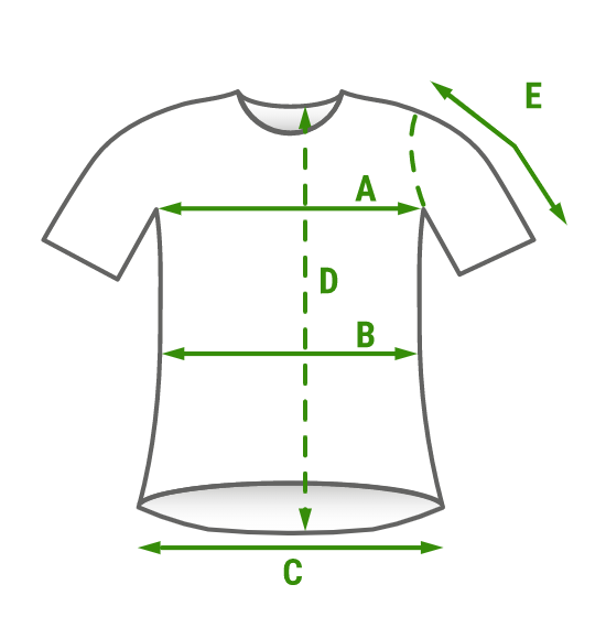 Tabulka velikostí - Dámské funkční tričko BASIC krátký rukáv růžová Bamboo Technical