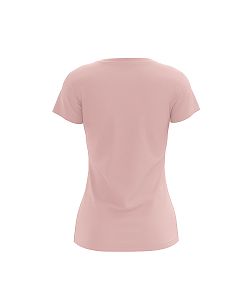 Dámské funkční tričko SPORTY "V" krátký rukáv světlá růžová Bamboo Ultra CLASSIC