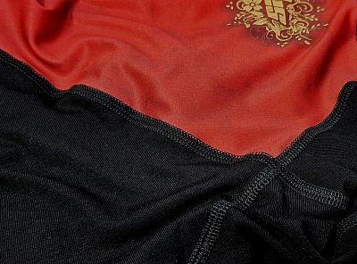 Dámské funkční triko krátký rukáv RED VELVET LADY černá Bamboo Ultra